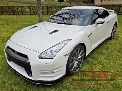 232 - 0 - Nissan GT-R R35 3.8 V6 550 BLACK EDITION - 1 ère main France - Full stock - Etat NEUF