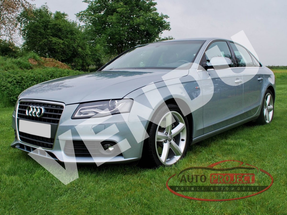 AUDI A4 IV 2.0 TDI 143 DPF S LINE - Voiture d'occasion - SUZAY ...